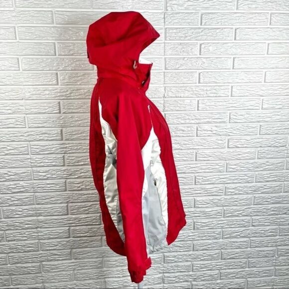 Columbia Core Interchange XCO Womens Hooded Jacket Removable Hood Size Small - Picture 3 of 8